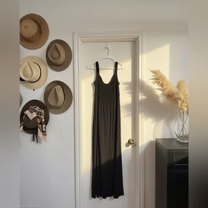 LOFT Black Maxi Dress